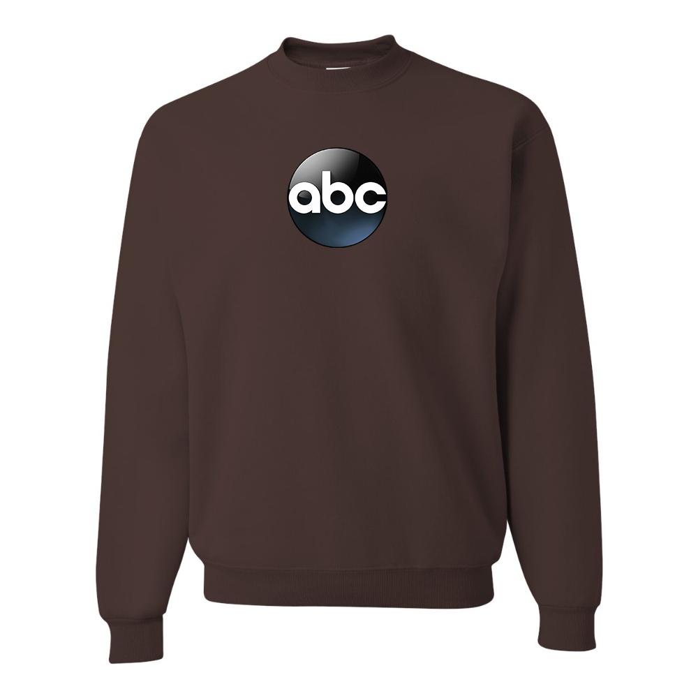 Men's Abc Logo  JERZEES NuBlend Crewneck Sweatshirt