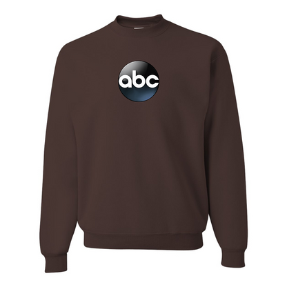 Men's Abc Logo  JERZEES NuBlend Crewneck Sweatshirt