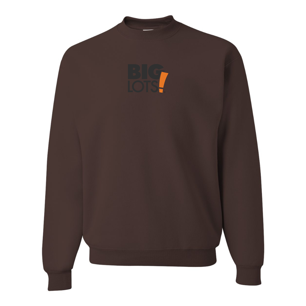 Men's Big Lots Logo  JERZEES NuBlend Crewneck Sweatshirt