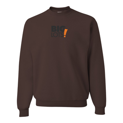 Men's Big Lots Logo  JERZEES NuBlend Crewneck Sweatshirt