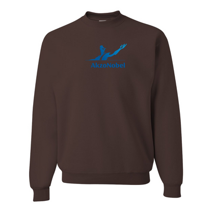 Men's AkzoNobel Logo JERZEES NuBlend Crewneck Sweatshirt