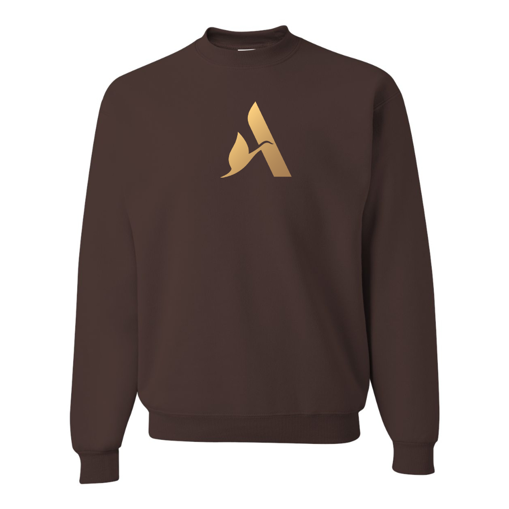 Men's Accor Golden Logo JERZEES NuBlend Crewneck Sweatshirt