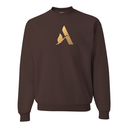 Men's Accor Golden Logo JERZEES NuBlend Crewneck Sweatshirt
