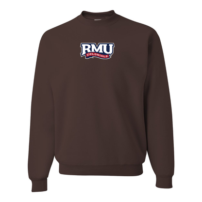 Men's Robert Morris Colonials Logo JERZEES NuBlend Crewneck Sweatshirt