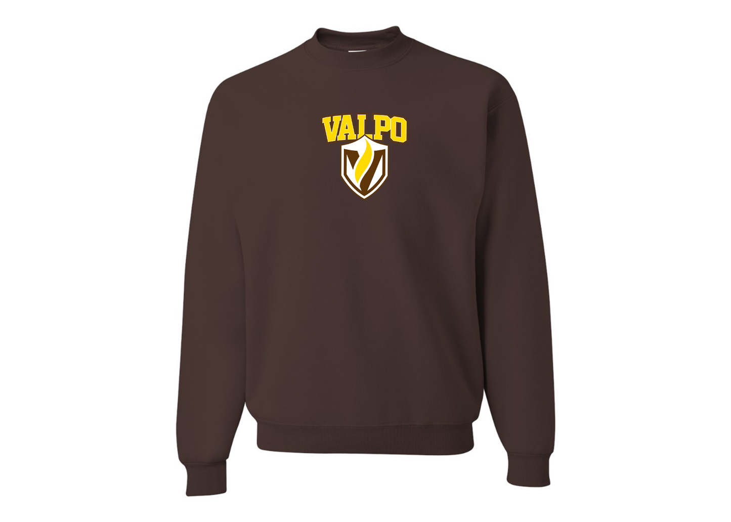 Men's Valparaiso Crusaders JERZEES NuBlend Crewneck Sweatshirt