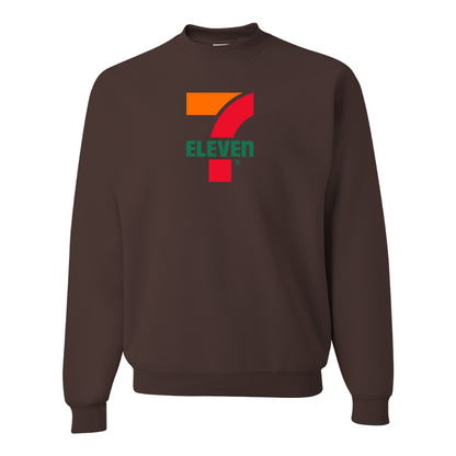 Men's 7 Eleven Logo  JERZEES NuBlend Crewneck Sweatshirt