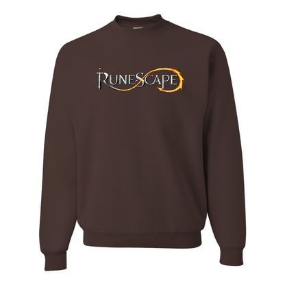 Men's Runescape Logo  JERZEES NuBlend Crewneck Sweatshirt