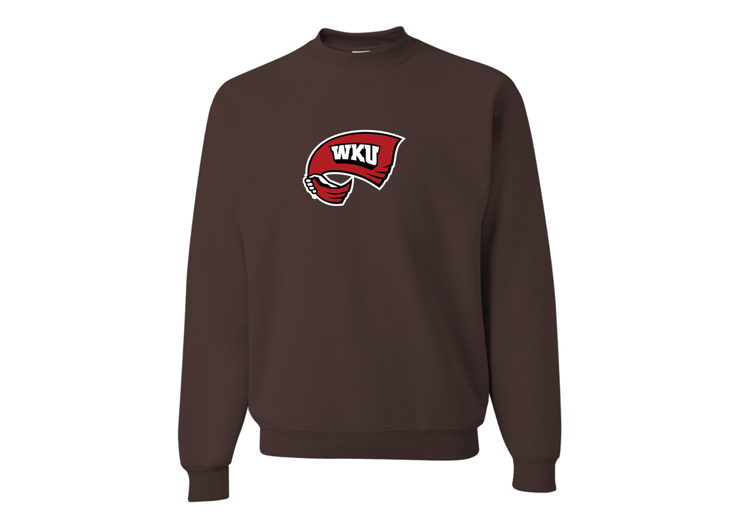 Men's Western Kentucky Hilltoppers JERZEES NuBlend Crewneck Sweatshirt