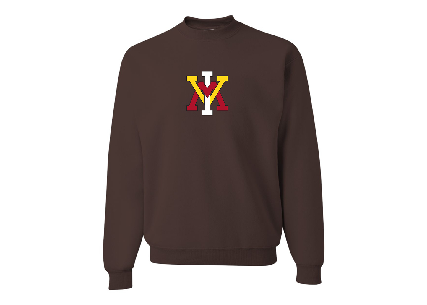 Men's VMI Keydets JERZEES NuBlend Crewneck Sweatshirt