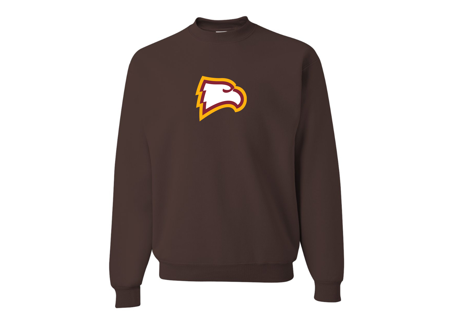 Men's Winthrop Eagles JERZEES NuBlend Crewneck Sweatshirt