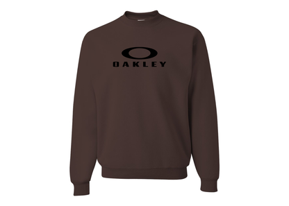 Men's Oakley Logo JERZEES NuBlend Crewneck Sweatshirt
