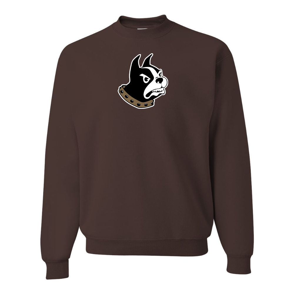 Men's Wofford Terriers JERZEES NuBlend Crewneck Sweatshirt