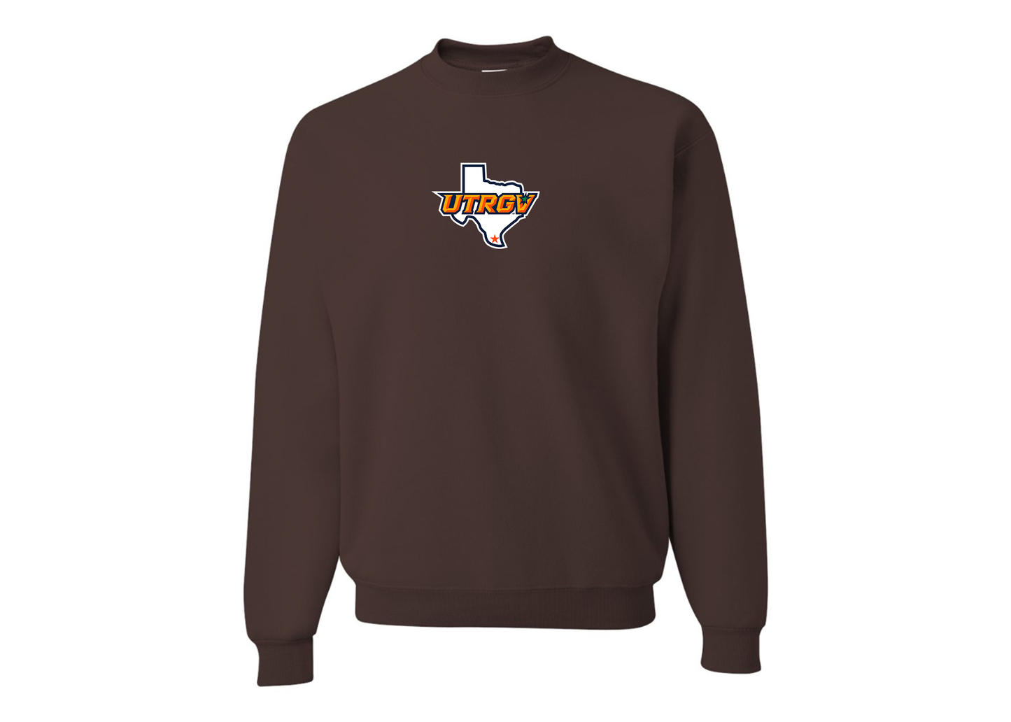 Men's UTRGV Vaqueros JERZEES NuBlend Crewneck Sweatshirt