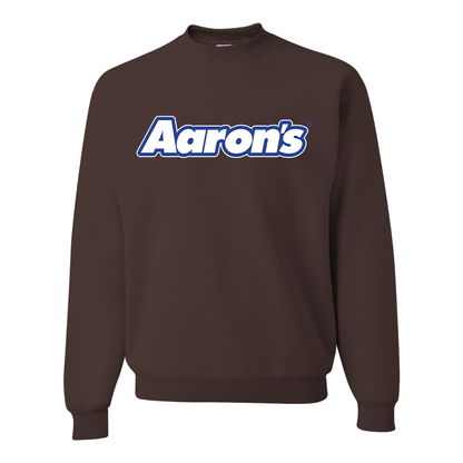 Men's Aaron_s Logo  JERZEES NuBlend Crewneck Sweatshirt