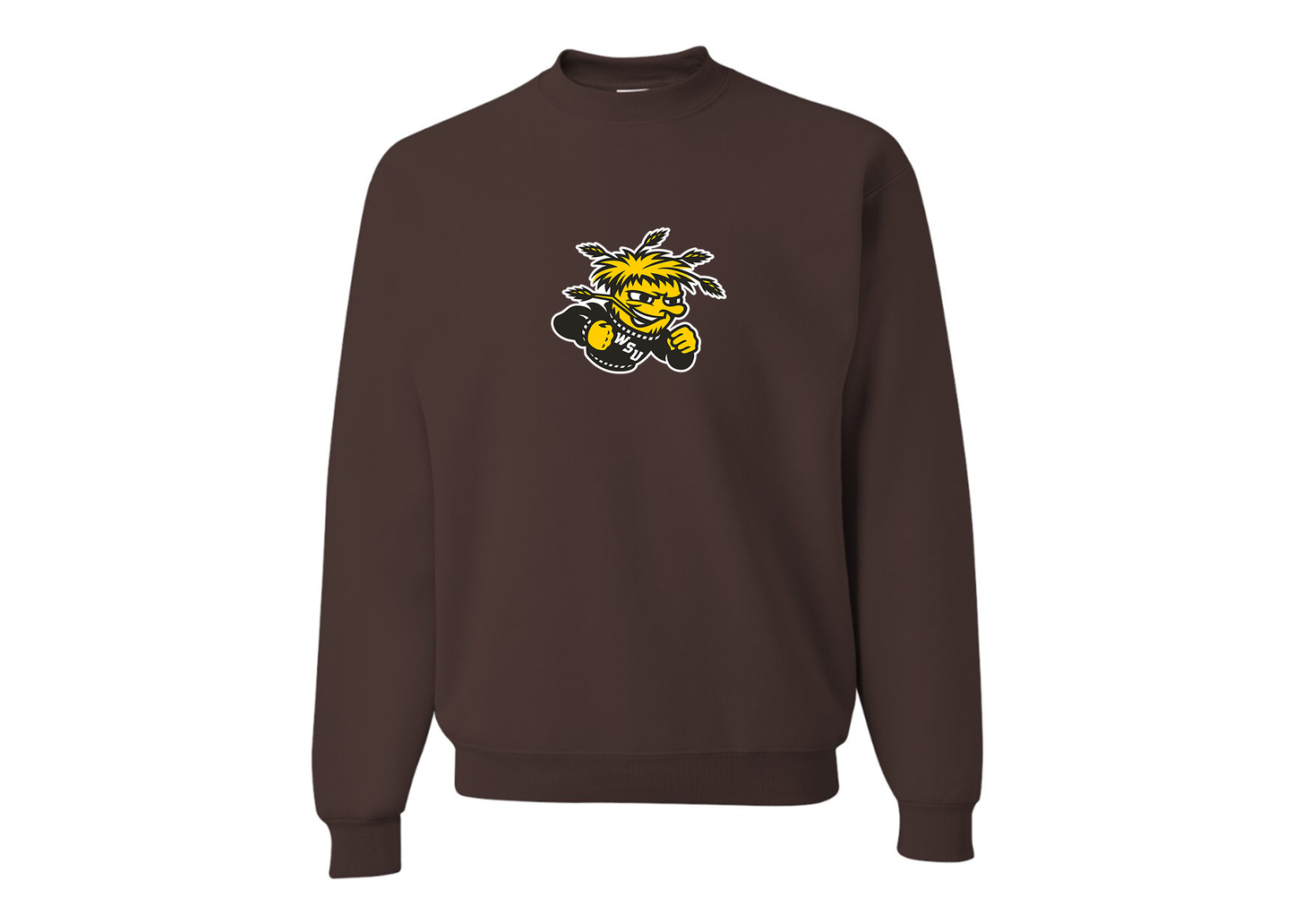 Men's Wichita State Shockers JERZEES NuBlend Crewneck Sweatshirt