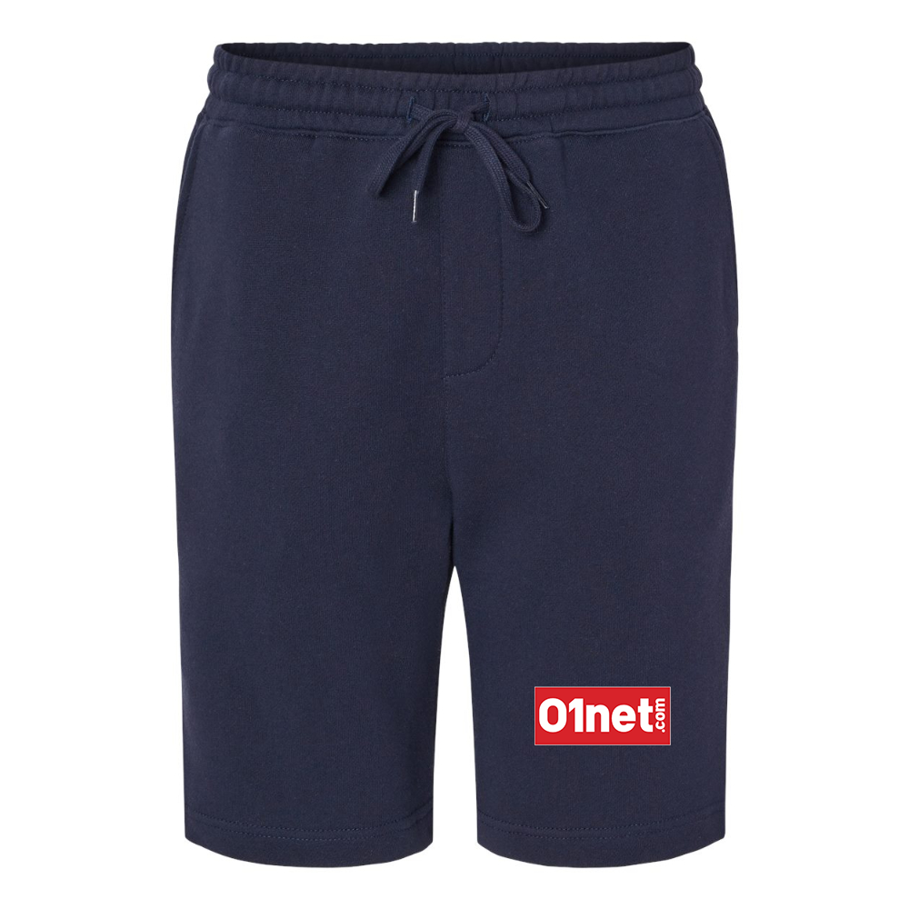 Men's 01net Logo Independent Trading Co Midweight Fleece Shorts