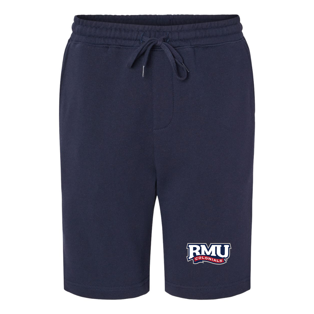 Men's Robert Morris Colonials Logo Independent Trading Co Midweight Fleece Shorts
