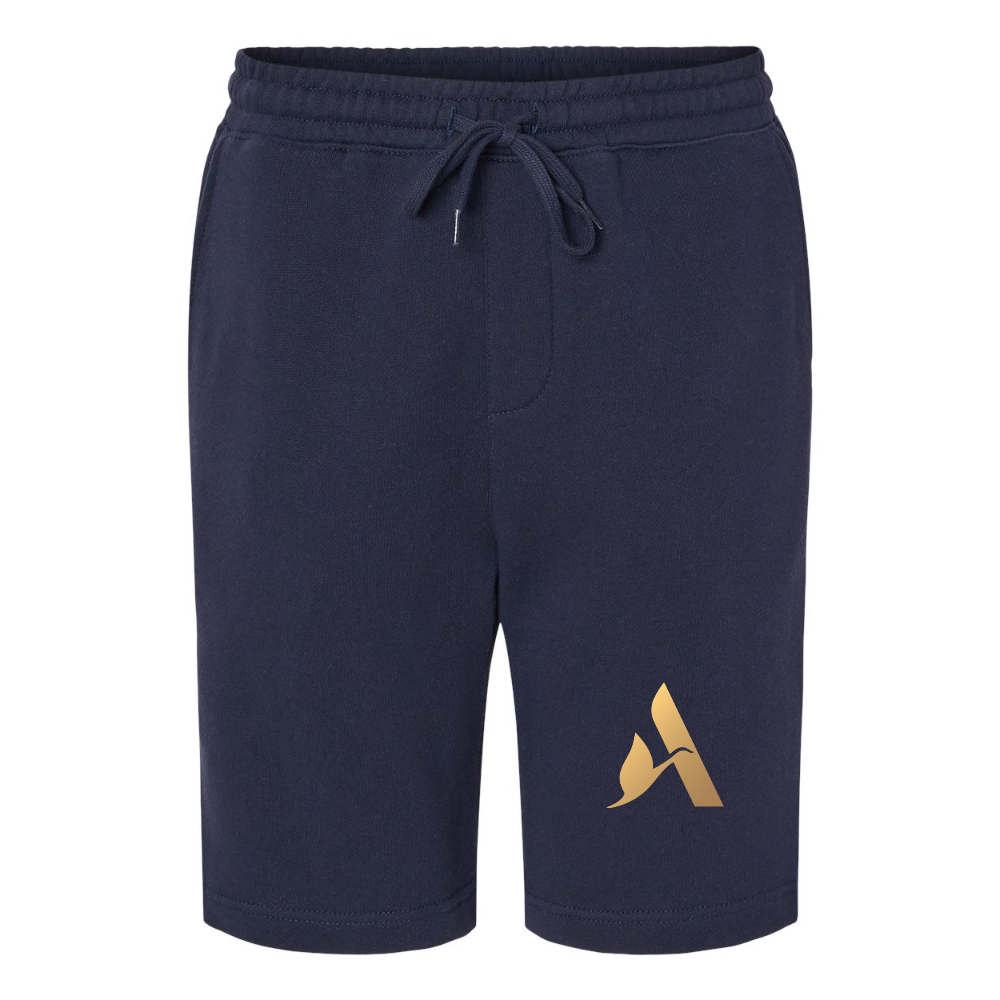 Men's  Accor Golden Logo Independent Trading Co Midweight Fleece Shorts