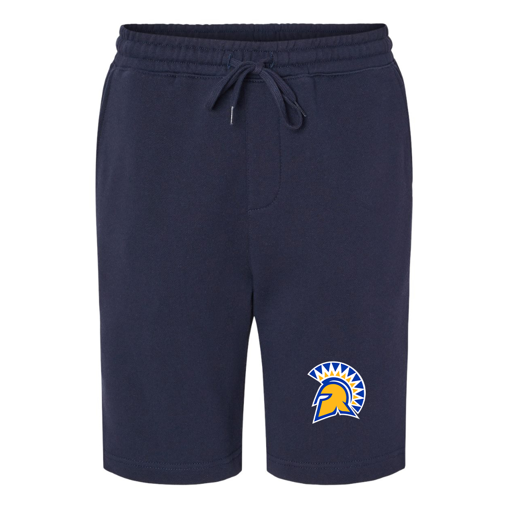 Men's San Jose State Spartans Logo Independent Trading Co Midweight Fleece Shorts