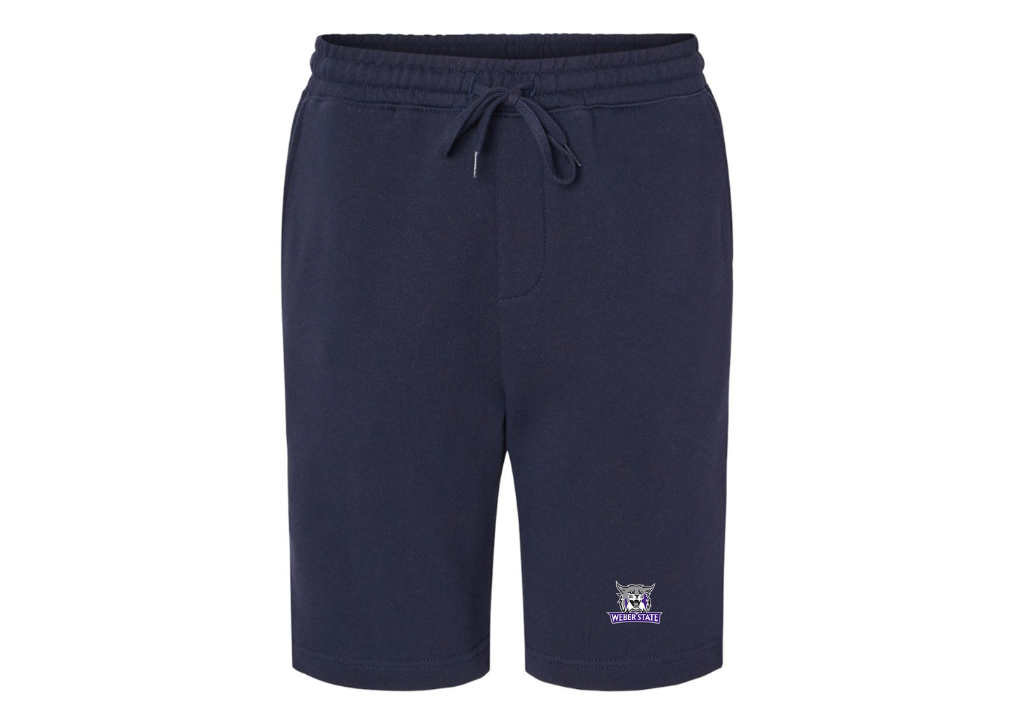 Men's Weber State Wildcats Independent Trading Co Midweight Fleece Shorts