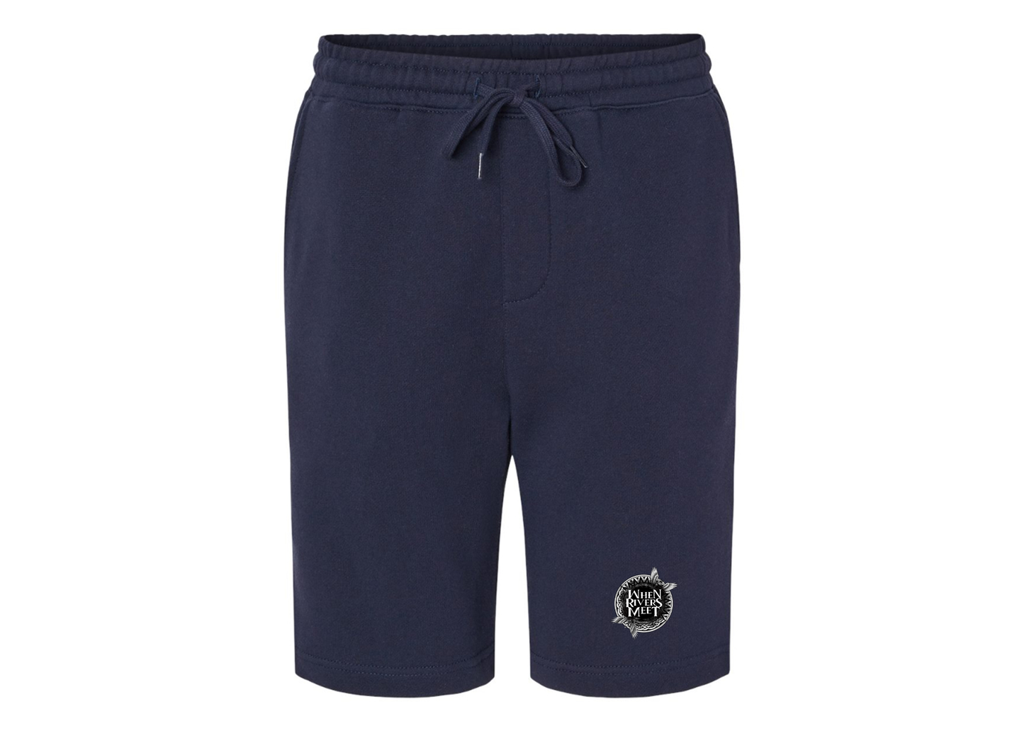 Men's When Rivers Meet Independent Trading Co Midweight Fleece Shorts