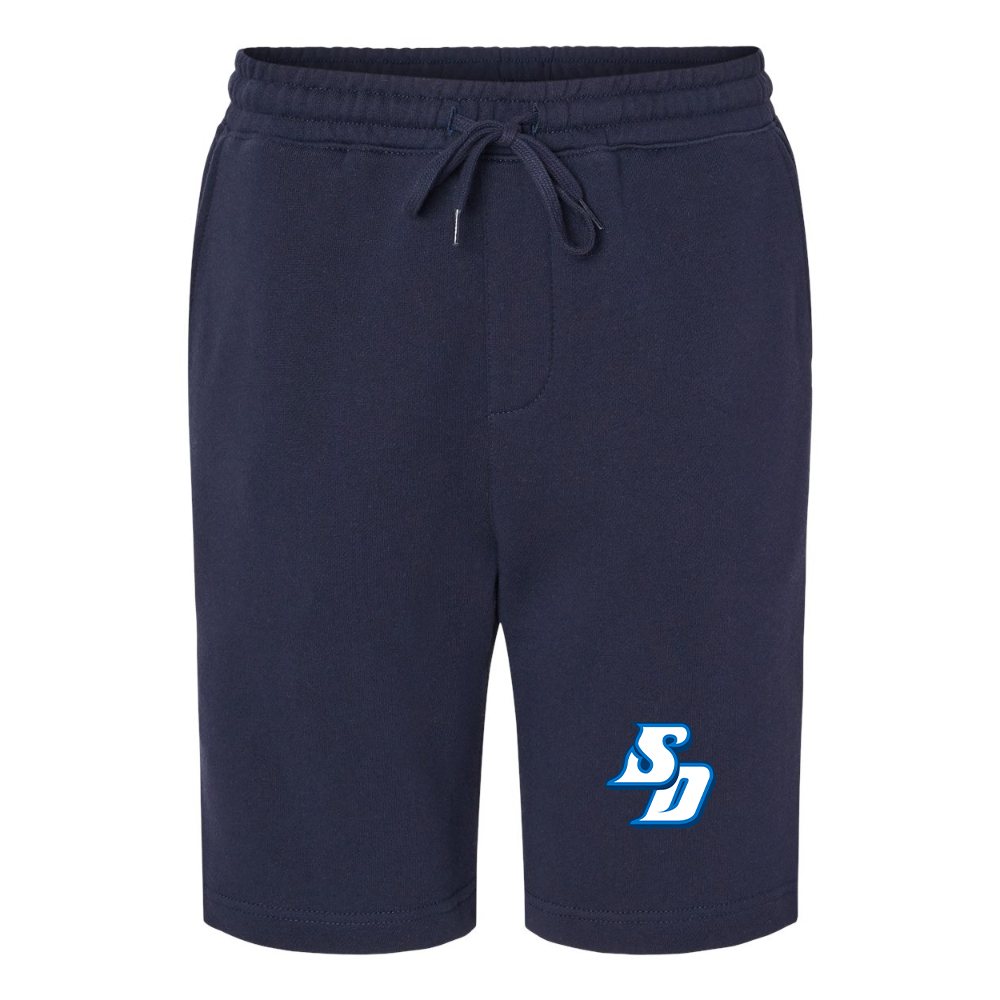 Men's San Diego Toreros Logo Independent Trading Co Midweight Fleece Shorts
