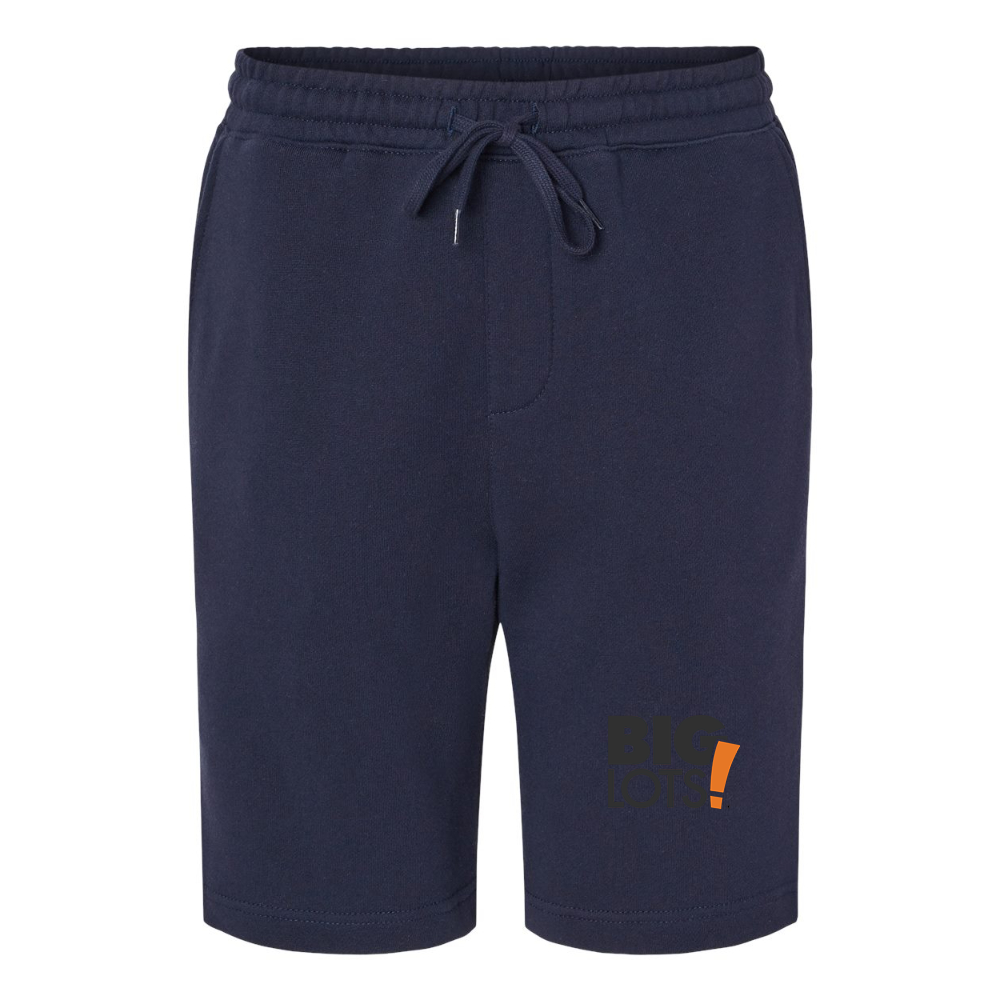 Men's Big Lots Logo Independent Trading Co Midweight Fleece Shorts