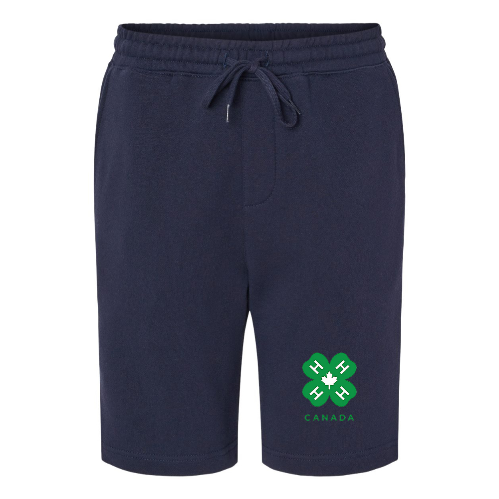 Men's 4H Canada Logo Independent Trading Co Midweight Fleece Shorts