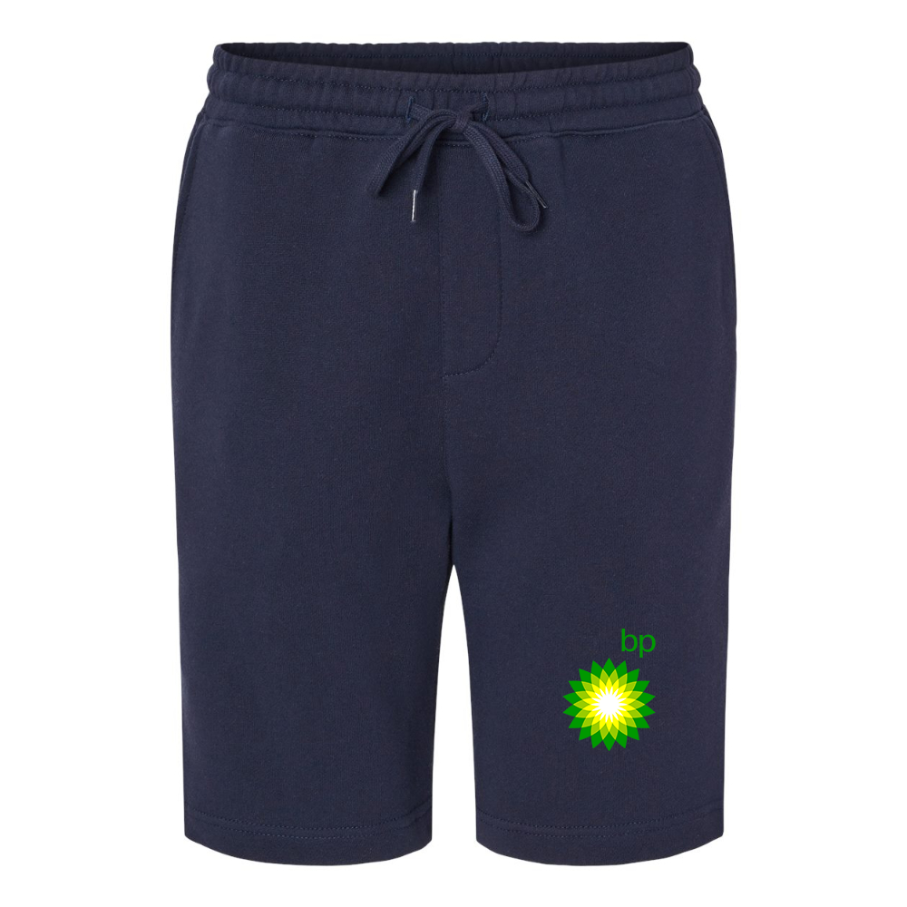 Men's  BP Oil Logo Independent Trading Co Midweight Fleece Shorts