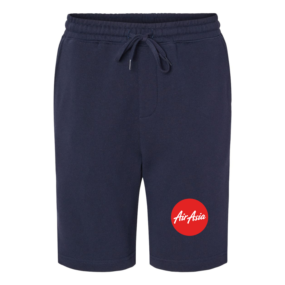 Men's Air Asia Logo Independent Trading Co Midweight Fleece Shorts