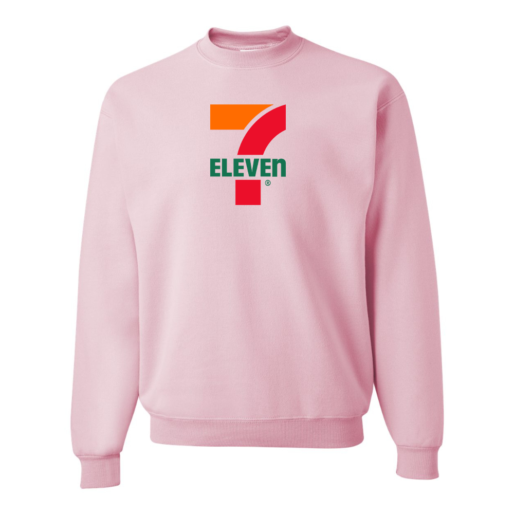 Men's 7 Eleven Logo  JERZEES NuBlend Crewneck Sweatshirt
