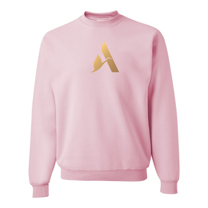 Men's Accor Golden Logo JERZEES NuBlend Crewneck Sweatshirt