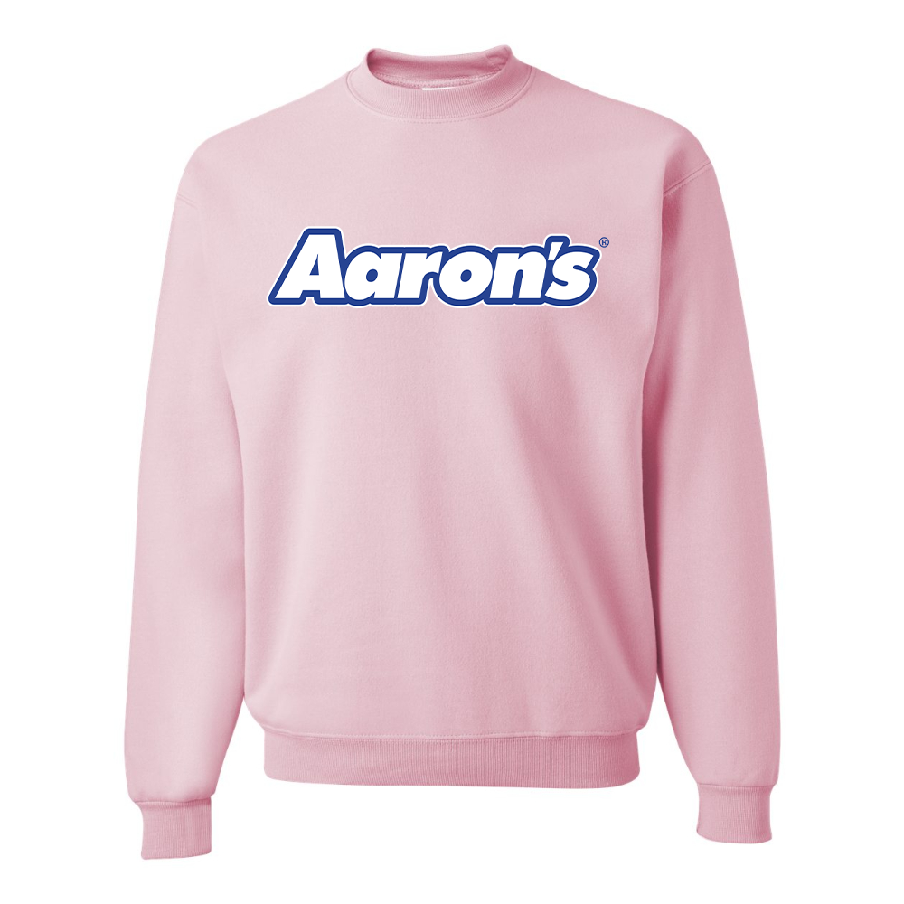 Men's Aaron_s Logo  JERZEES NuBlend Crewneck Sweatshirt