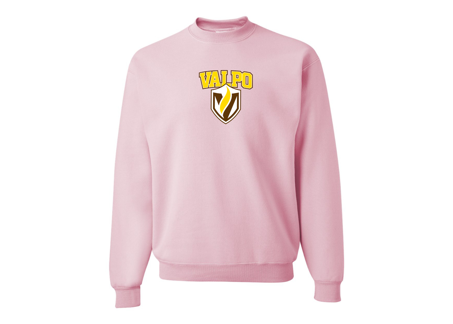 Men's Valparaiso Crusaders JERZEES NuBlend Crewneck Sweatshirt