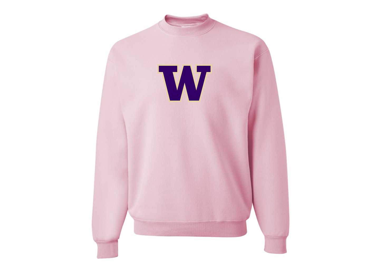 Men's Washington Huskies JERZEES NuBlend Crewneck Sweatshirt