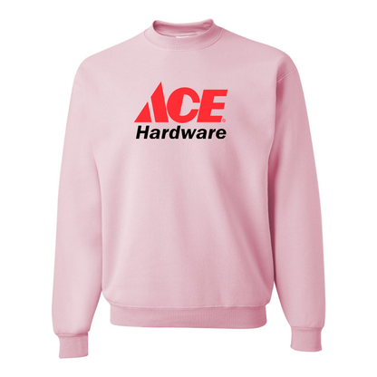 Men's ACE Hardware Logo  JERZEES NuBlend Crewneck Sweatshirt