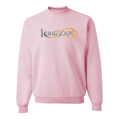 Men's Runescape Logo  JERZEES NuBlend Crewneck Sweatshirt