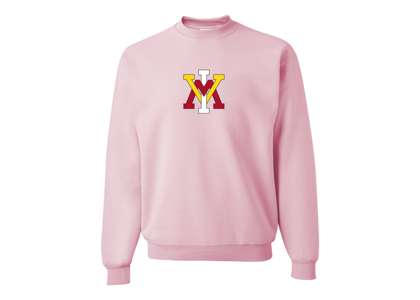 Men's VMI Keydets JERZEES NuBlend Crewneck Sweatshirt