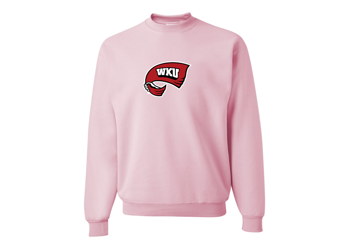 Men's Western Kentucky Hilltoppers JERZEES NuBlend Crewneck Sweatshirt