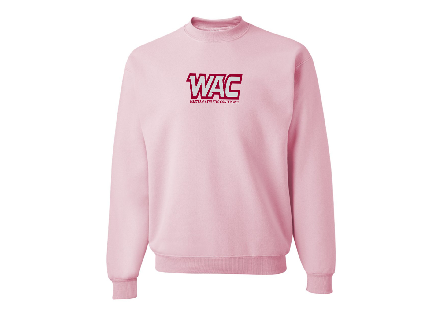 Men's Western Athletic Conference JERZEES NuBlend Crewneck Sweatshirt