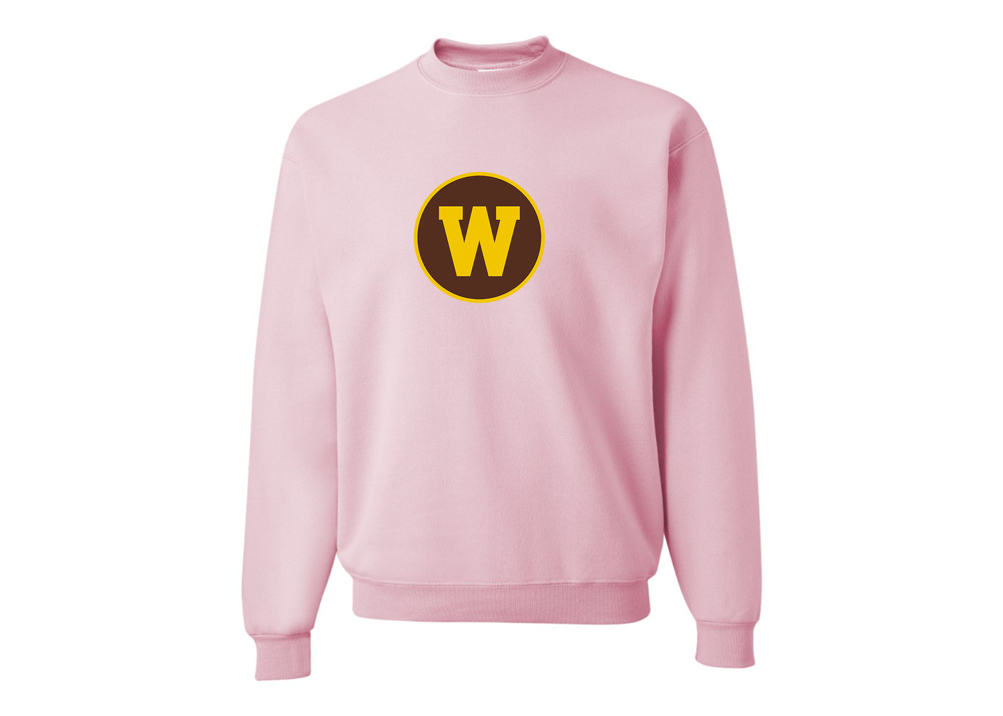 Men's Western Michigan Broncos JERZEES NuBlend Crewneck Sweatshirt