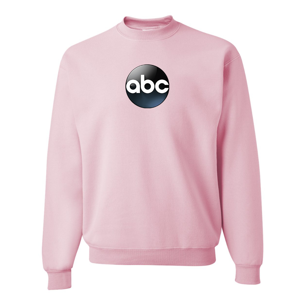 Men's Abc Logo  JERZEES NuBlend Crewneck Sweatshirt