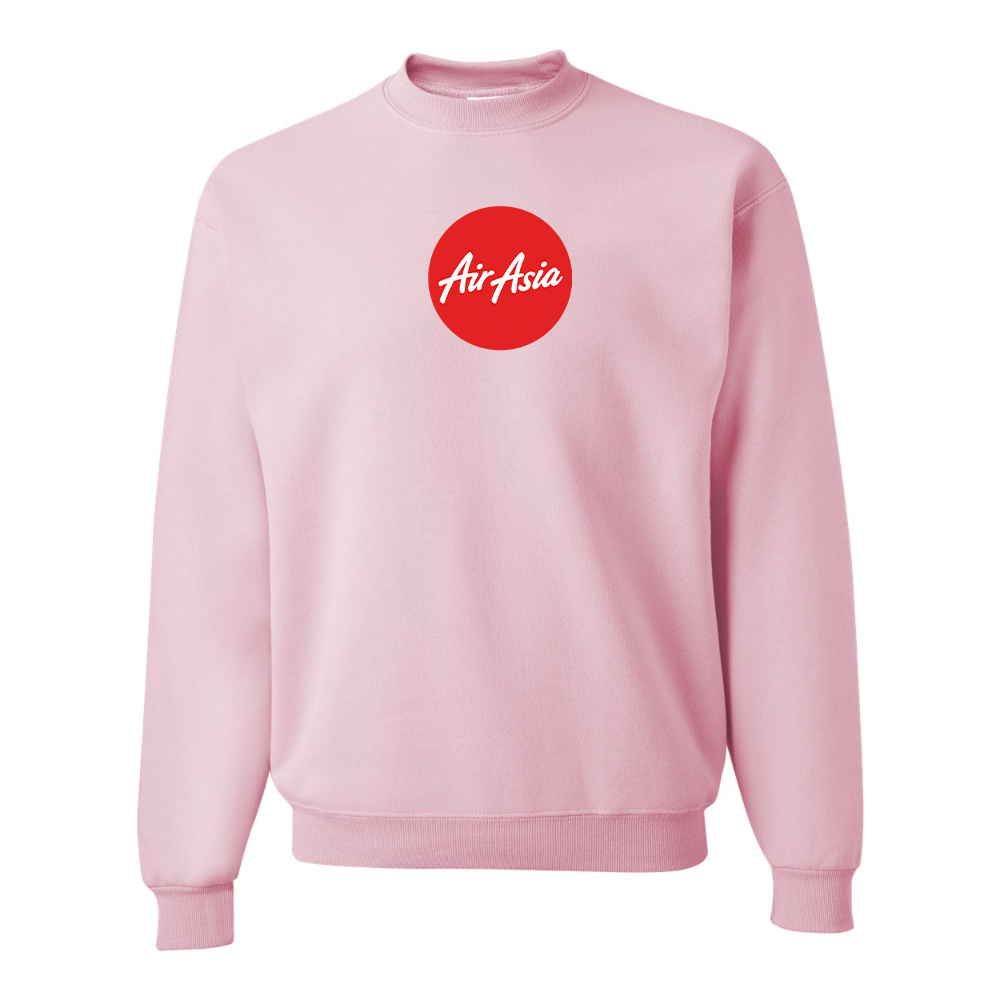 Men's Air Asia Logo  JERZEES NuBlend Crewneck Sweatshirt
