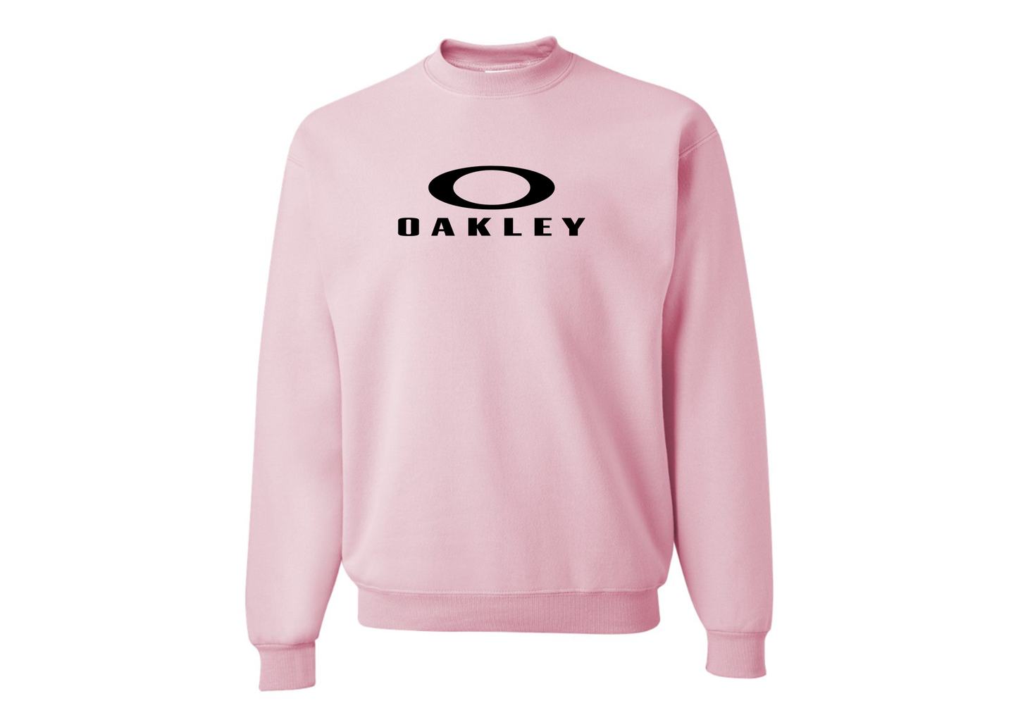 Men's Oakley Logo JERZEES NuBlend Crewneck Sweatshirt