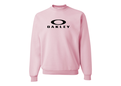 Men's Oakley Logo JERZEES NuBlend Crewneck Sweatshirt