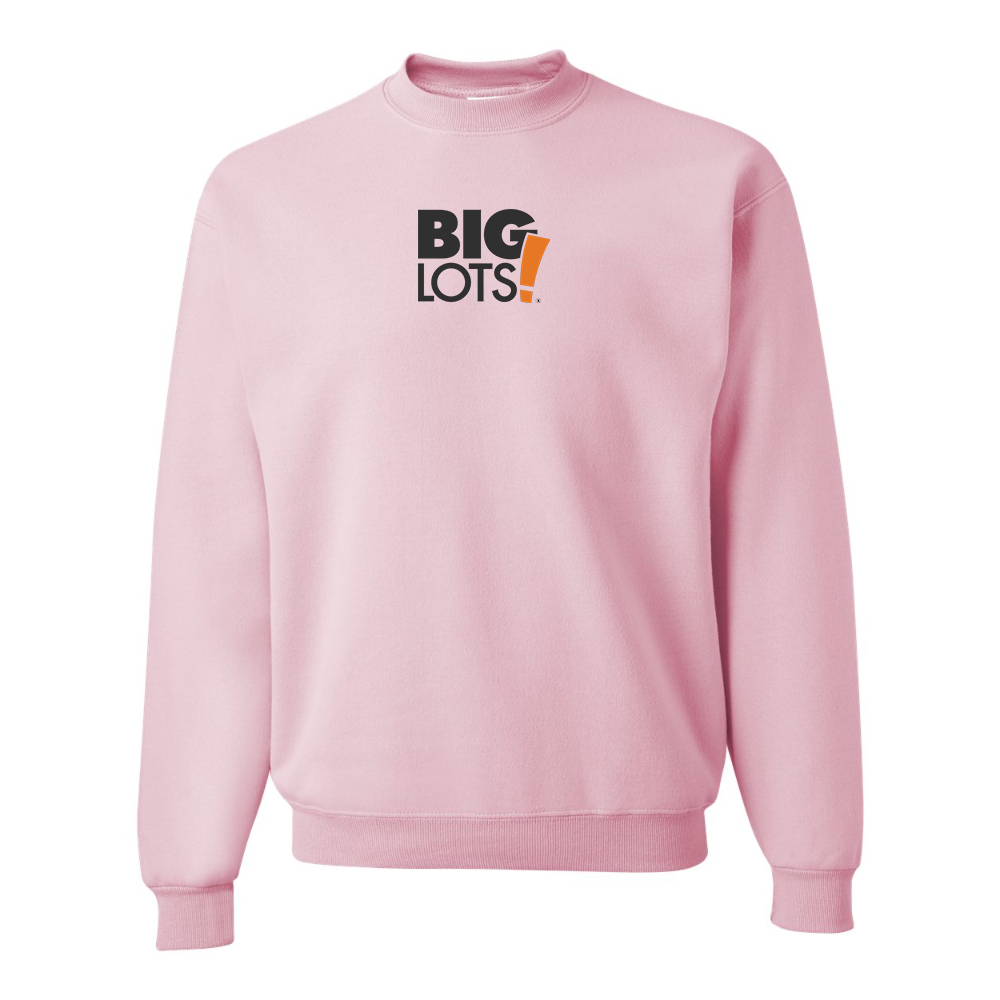 Men's Big Lots Logo  JERZEES NuBlend Crewneck Sweatshirt