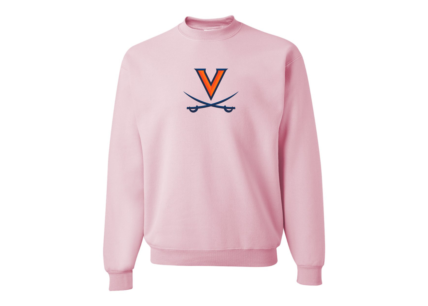 Men's Virginia Cavaliers JERZEES NuBlend Crewneck Sweatshirt
