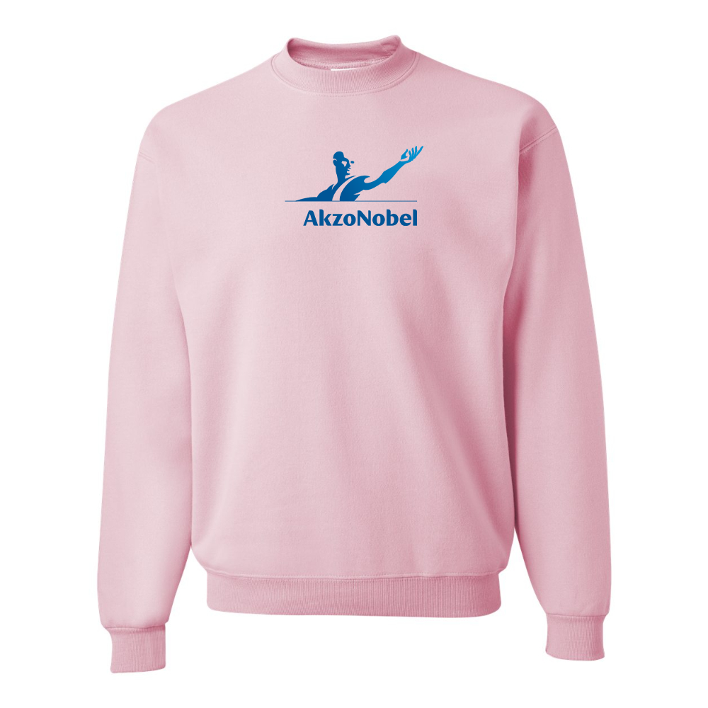 Men's AkzoNobel Logo JERZEES NuBlend Crewneck Sweatshirt
