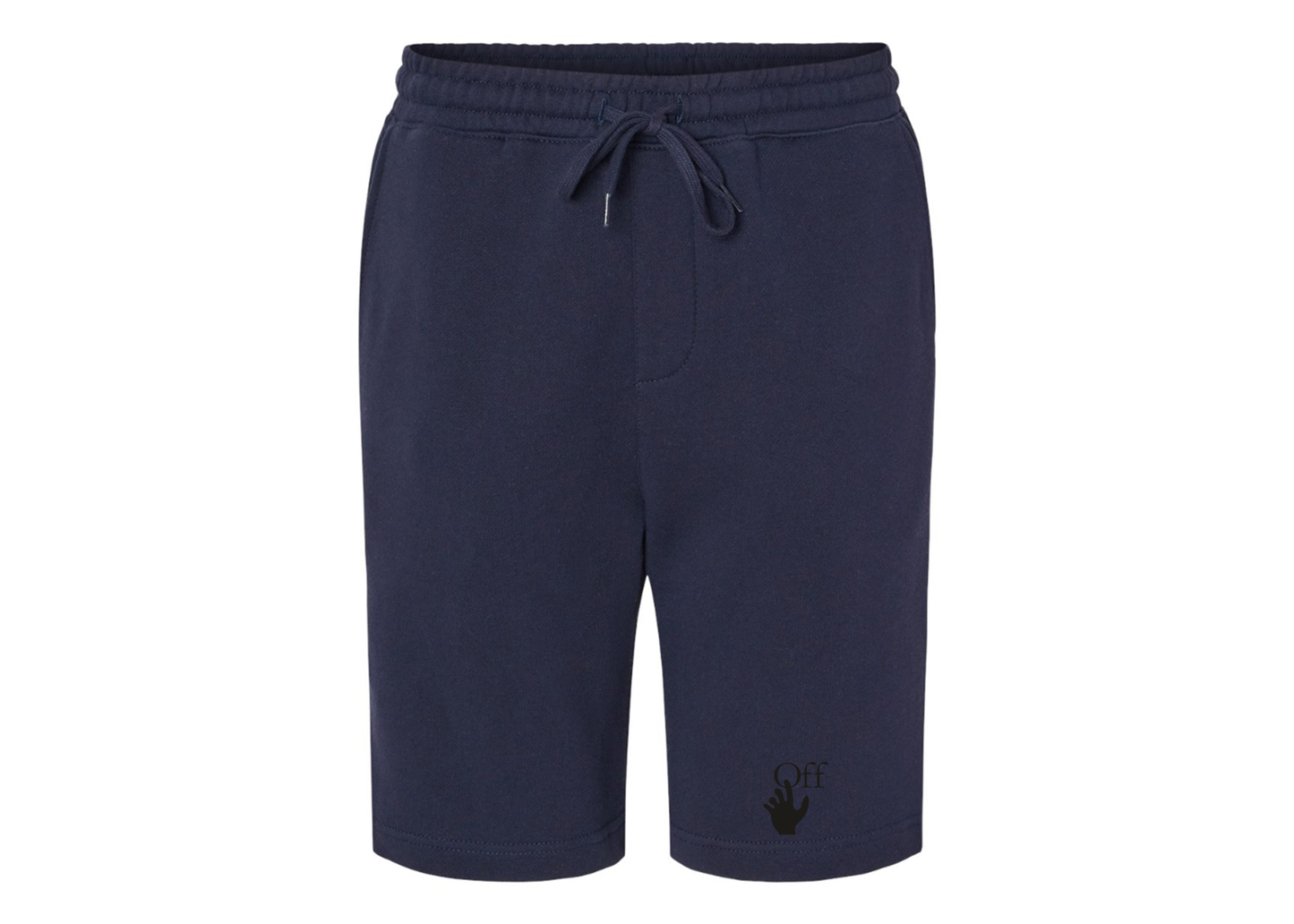 Men's Off-White Hand Independent Trading Co Midweight Fleece Shorts