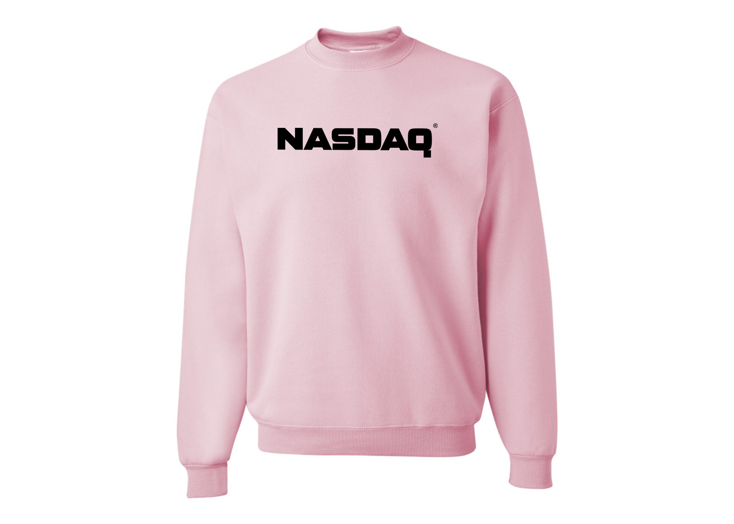 Men's Nasdaq Logo  JERZEES NuBlend Crewneck Sweatshirt